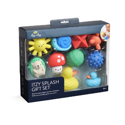 Itzy Ritzy Splash Gift Set™ Soft Bath + Water Toys