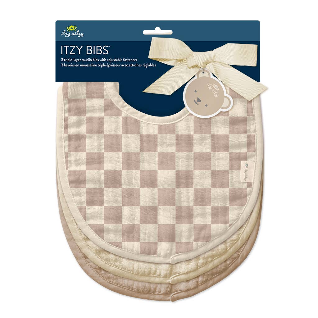 Itzy Ritzy Checkered Bibs™