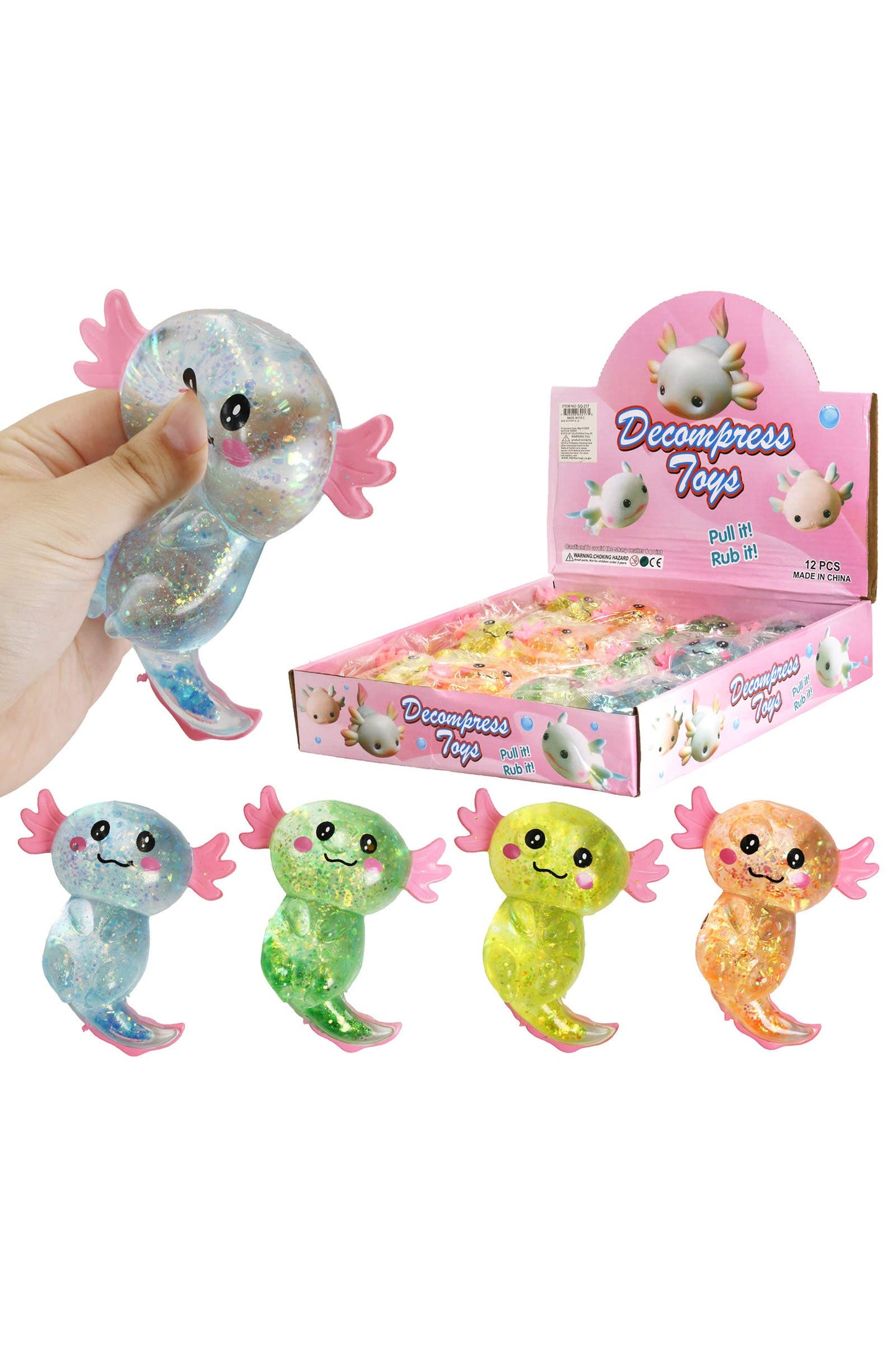 Sugar Axolotl Toy