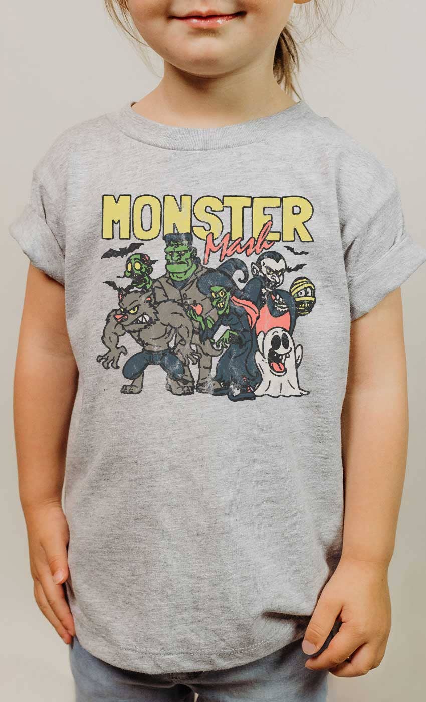 Kids Monster Mash Halloween Tee