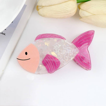 Acetate Fish Claw Clip