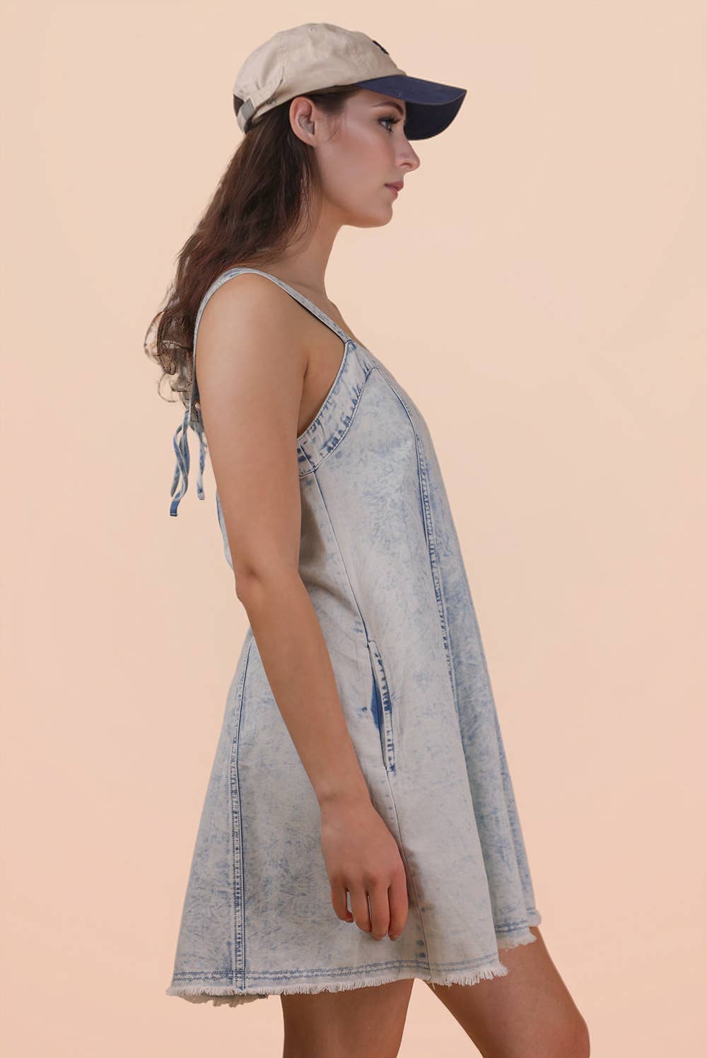 Athena Denim Mini LW Dress