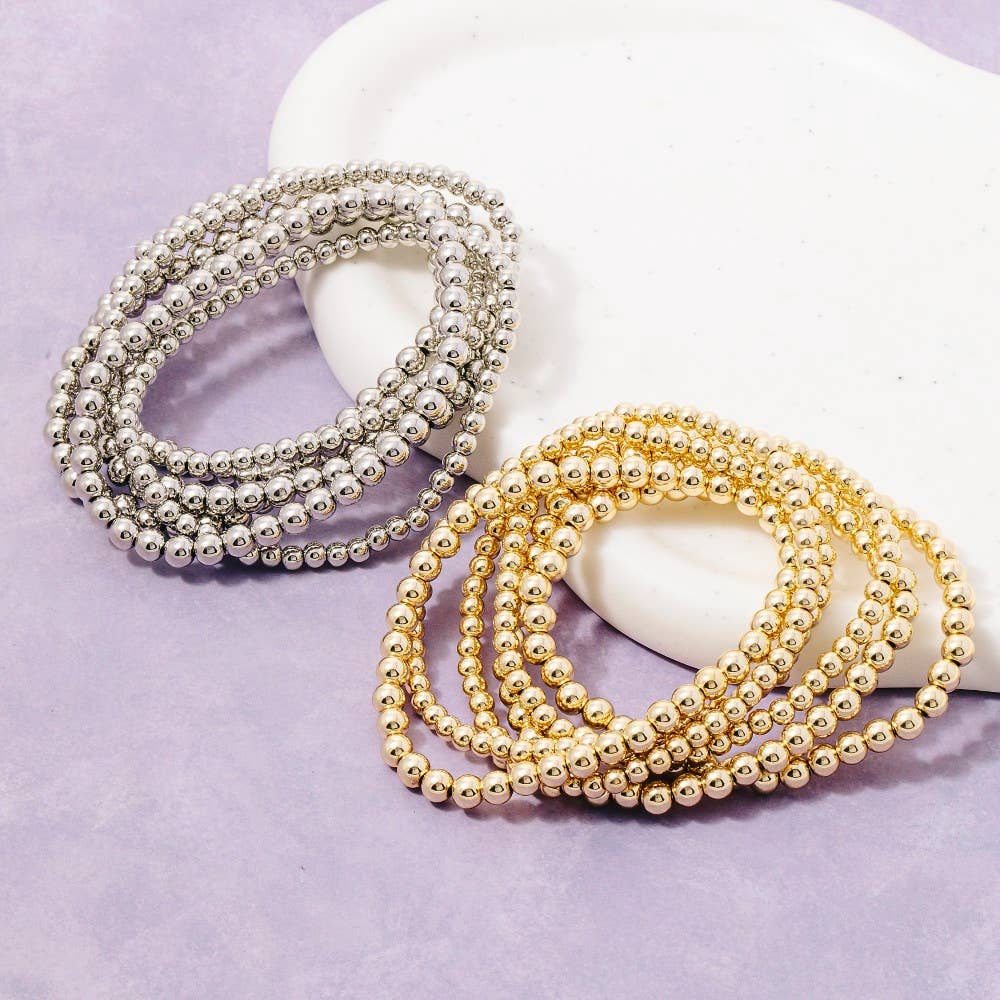 Finch Beaded Set of Bracelets