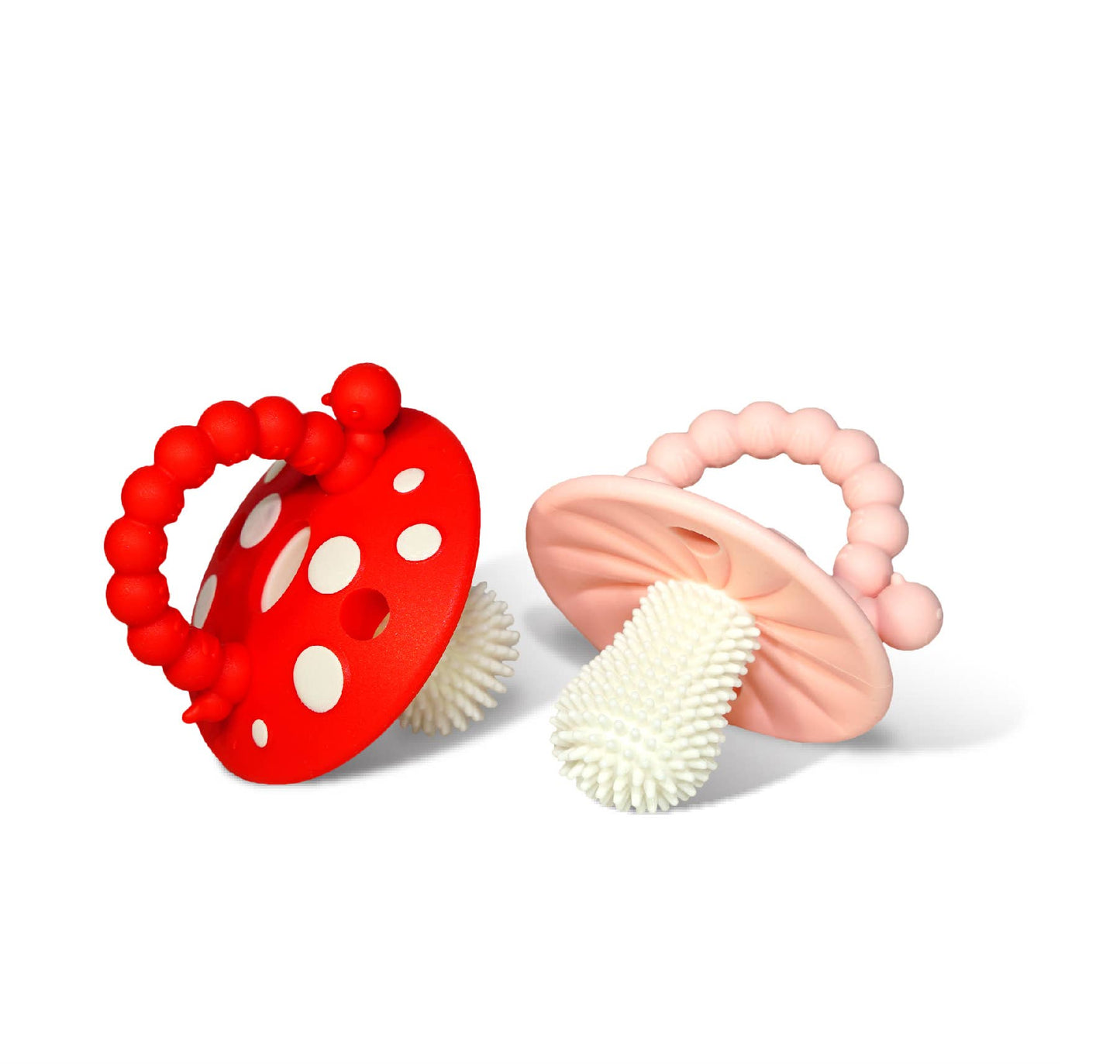 RazBaby Chompy Mushroom Teether Pack