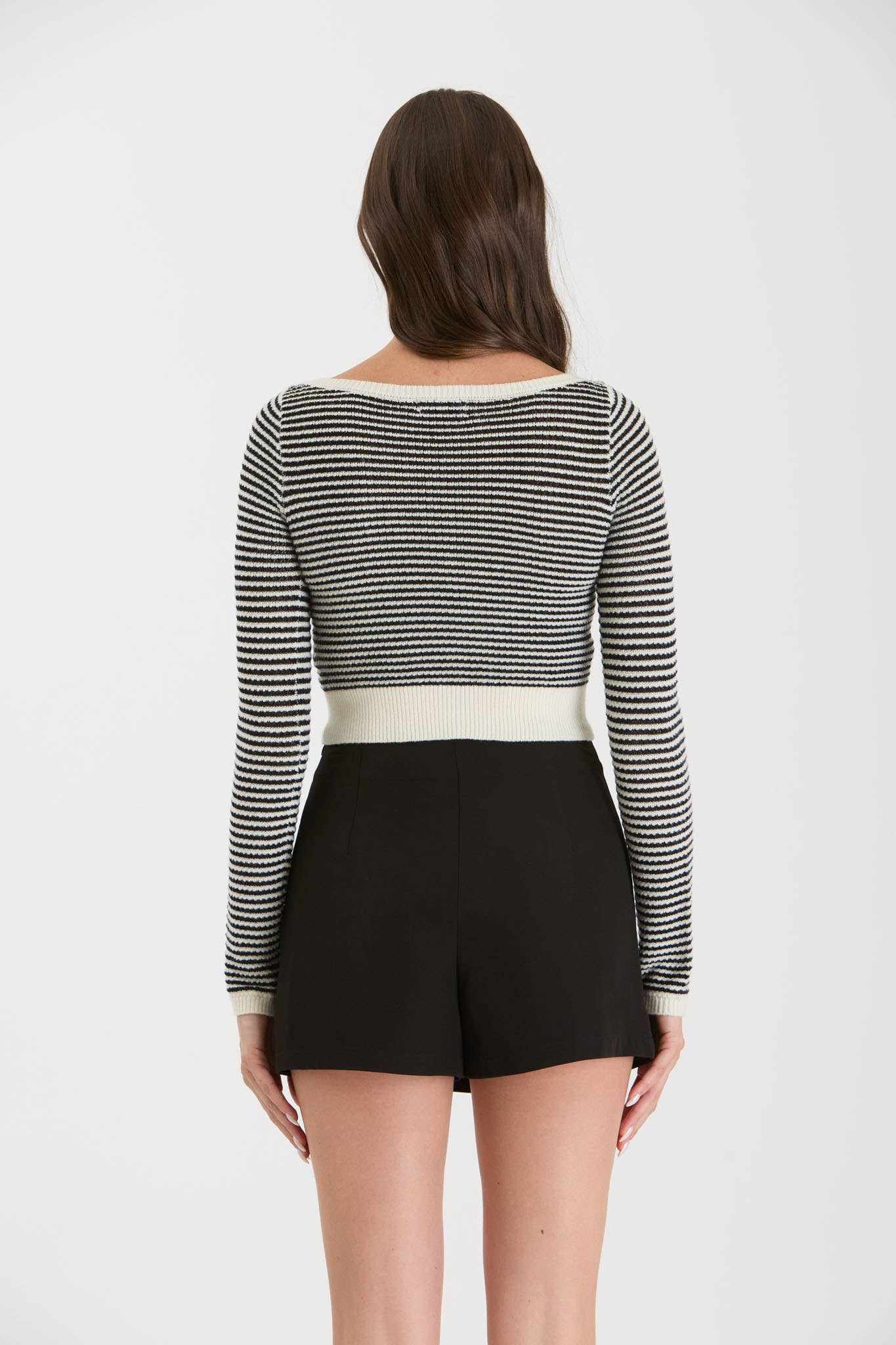 Williamsburg Crop Stripe Sweater