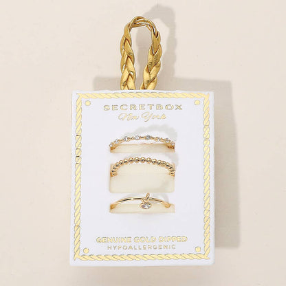 Lennox 3pc Stacking Ring Set