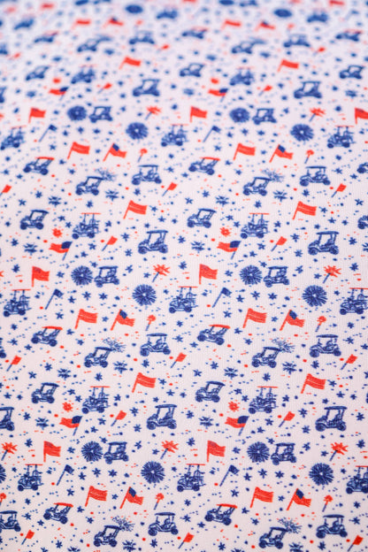 Mens Salt Water Soul Independence Polo