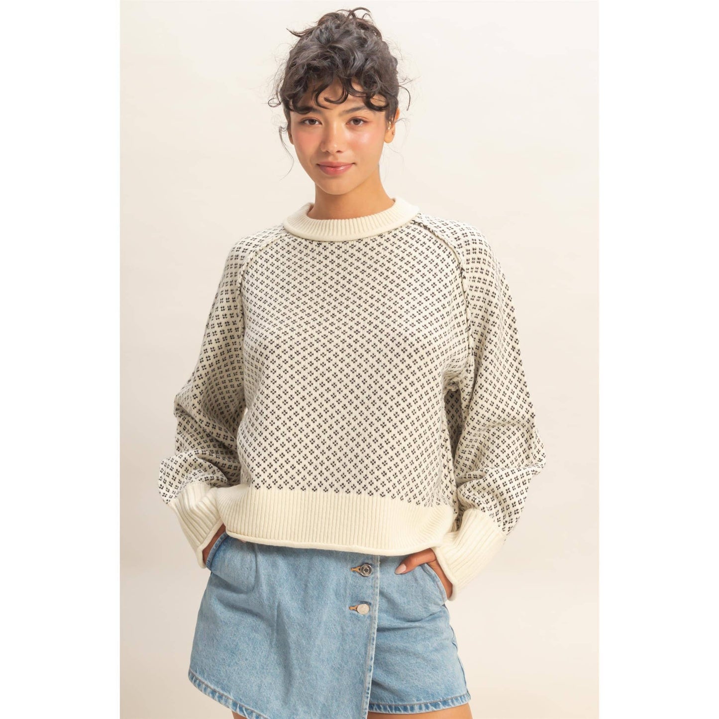 Aspen Diamond Sweater