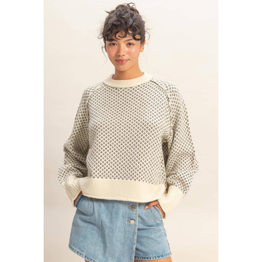 Aspen Diamond Sweater