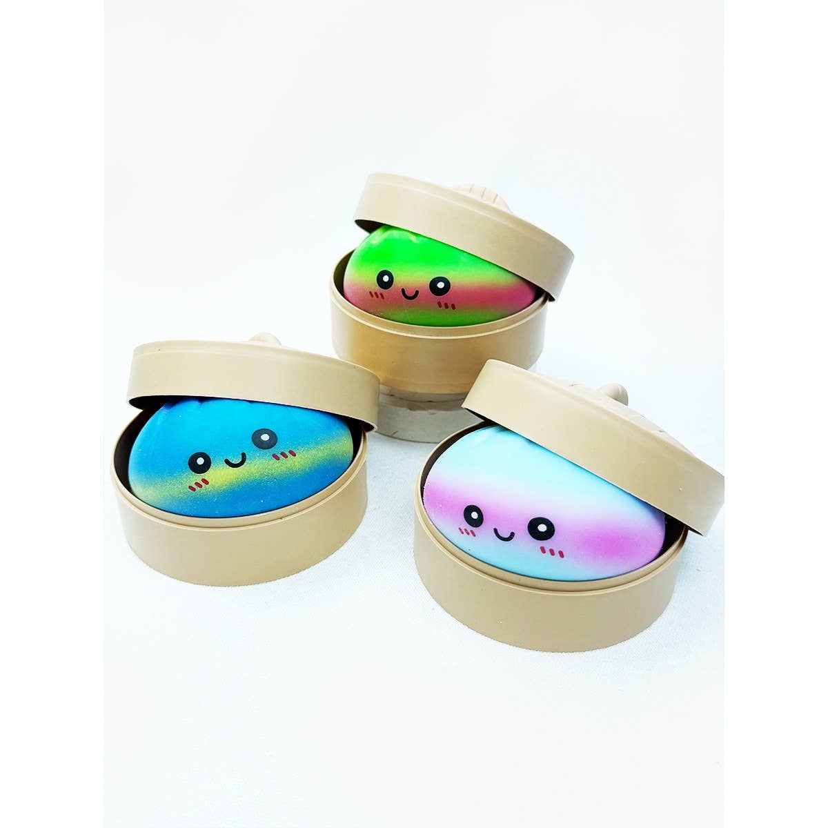Mystery Rainbow Dumpling Squishy
