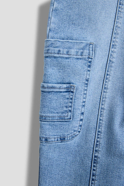 Girls YMI Barrel Cargo Jeans