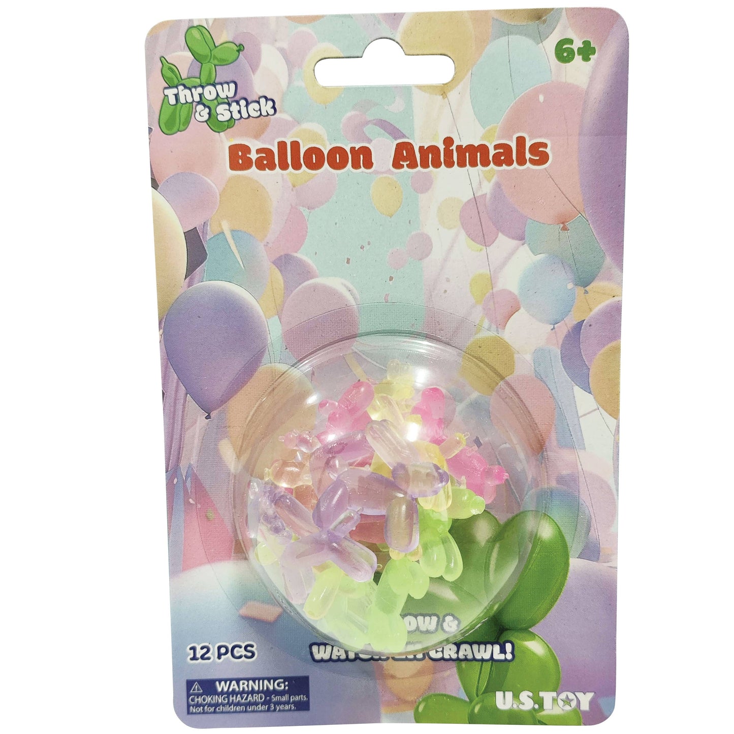 Squishy Throw & Stick Balloon Animals