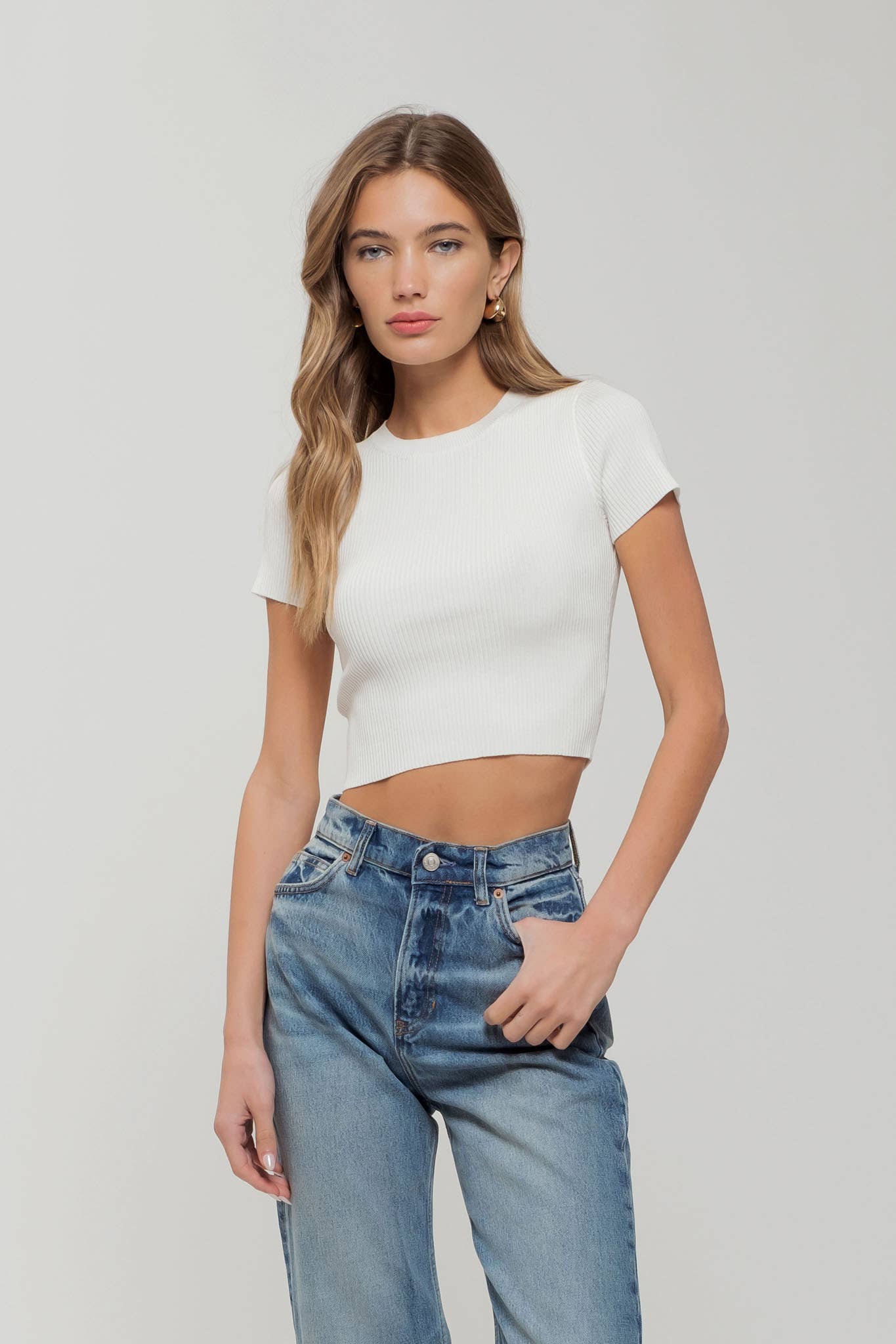 Williamsburg Short Sleeve Knit Top