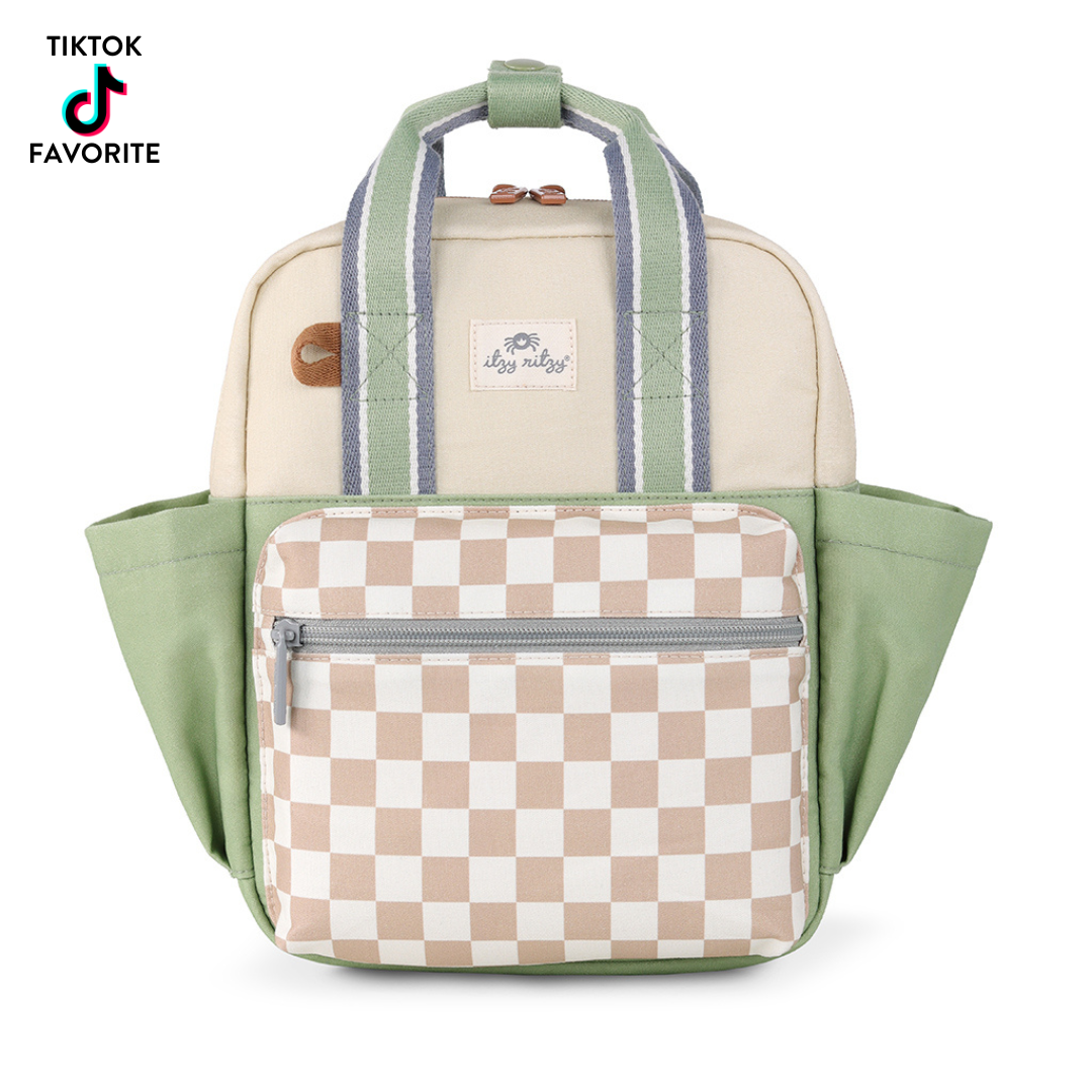 Itzy Ritzy Bitzy Backpack: Check Yes