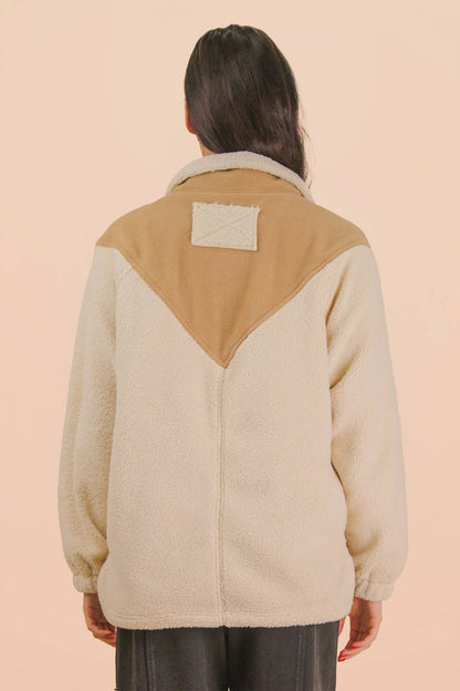 Moonstone Oversized Fleece Pullover