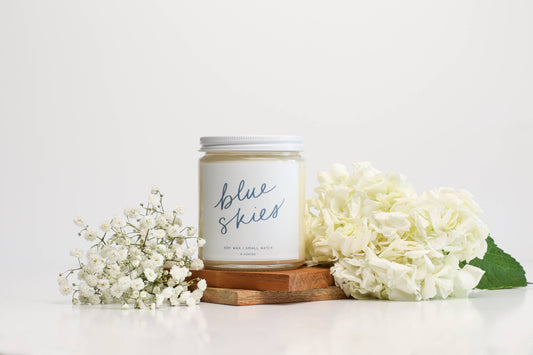 Poured Goods - Blue Skies Candle