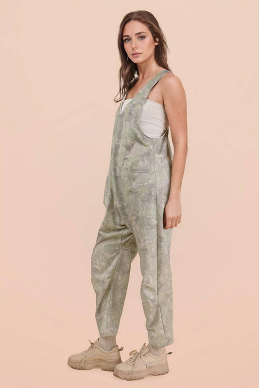 Logan Harem Green Jumpsuit