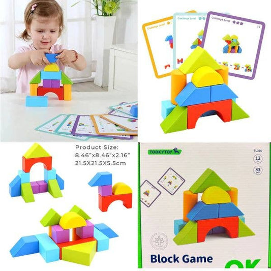 Baby Wooden Block Game