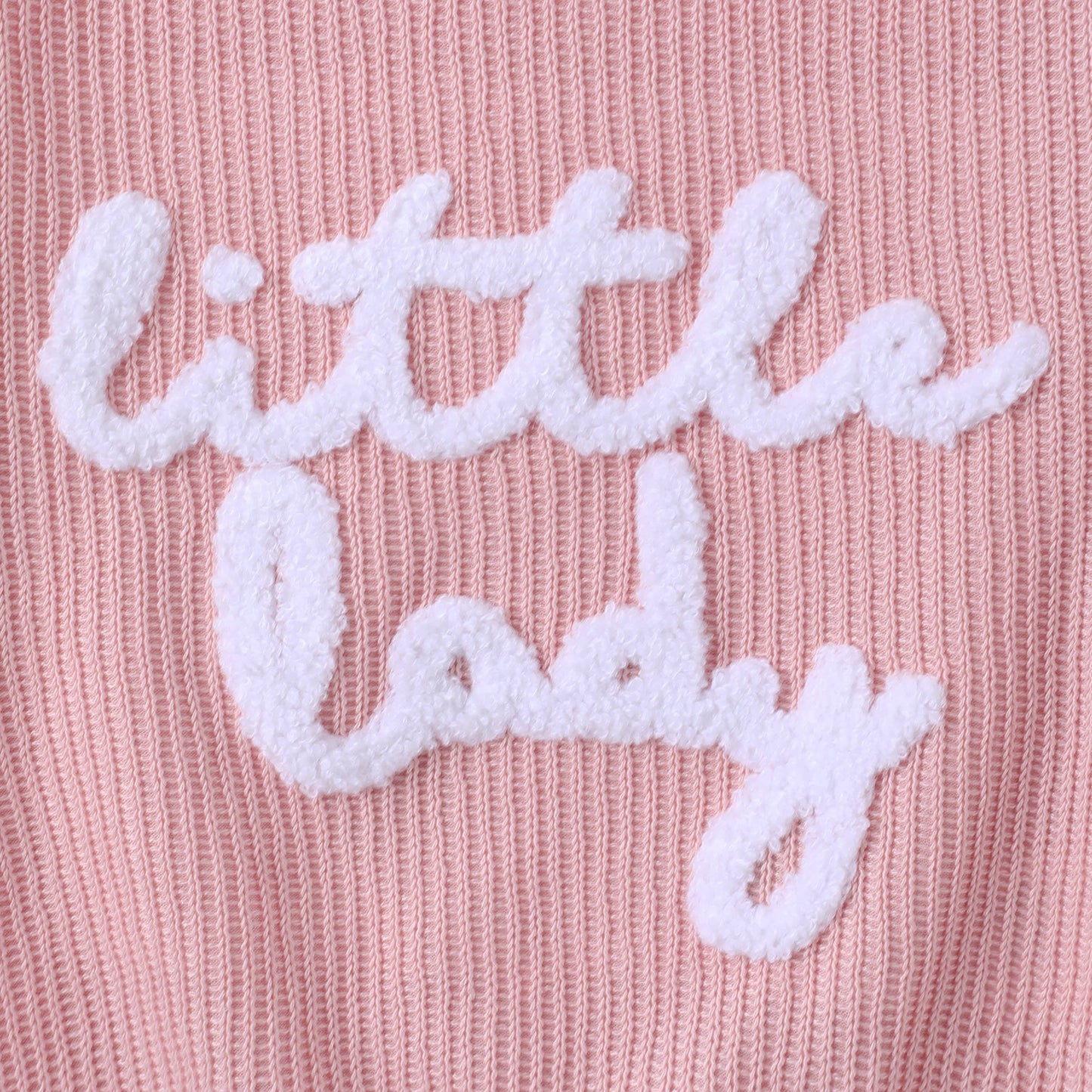 Baby Girls Little Lady Embroidery Sweater