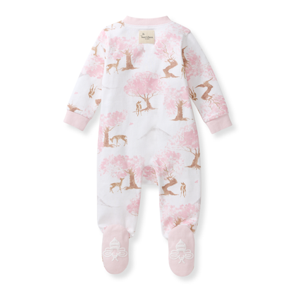 Baby Girls Burt's Bees Cherry Blossom Sleeper