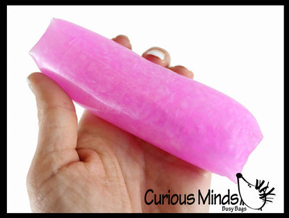 Squishy Pearl Water Filled Tube Toy