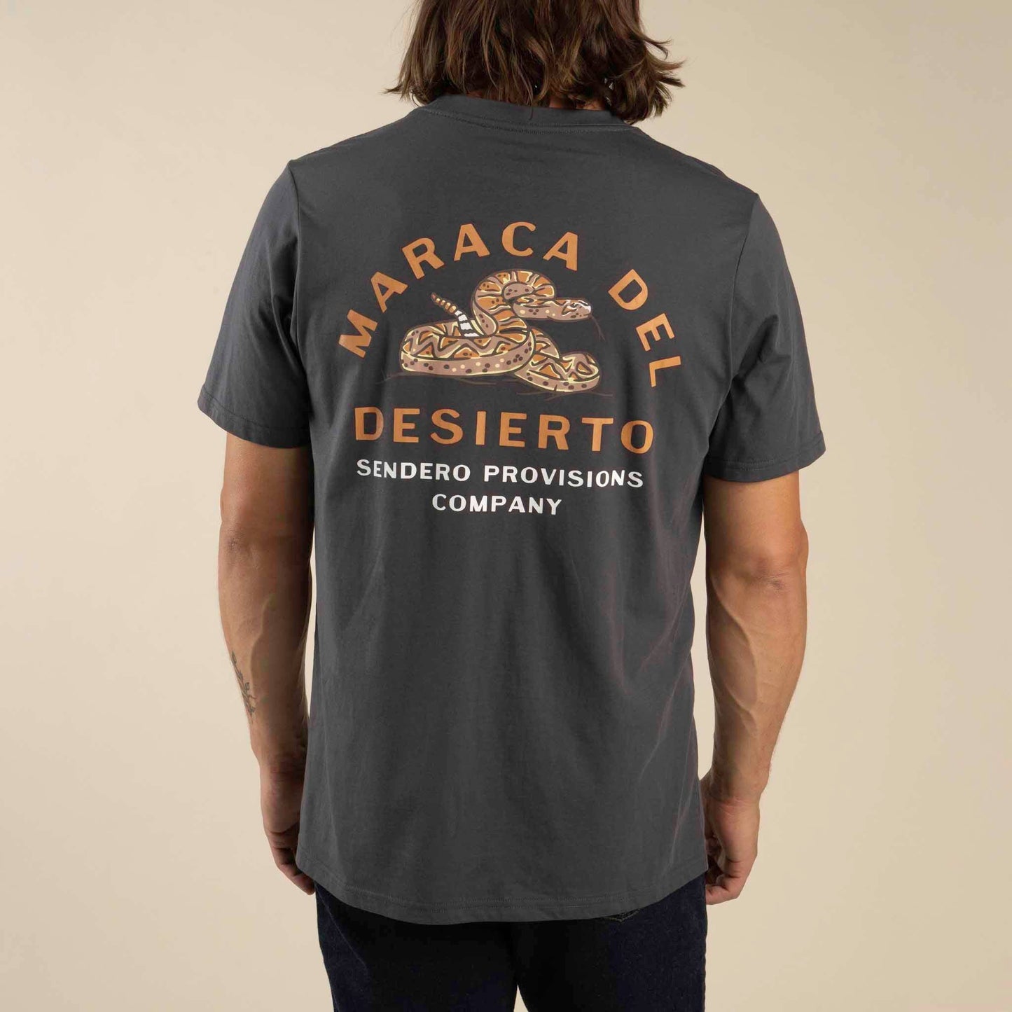 Mens Sendero Rattlesnake Tee