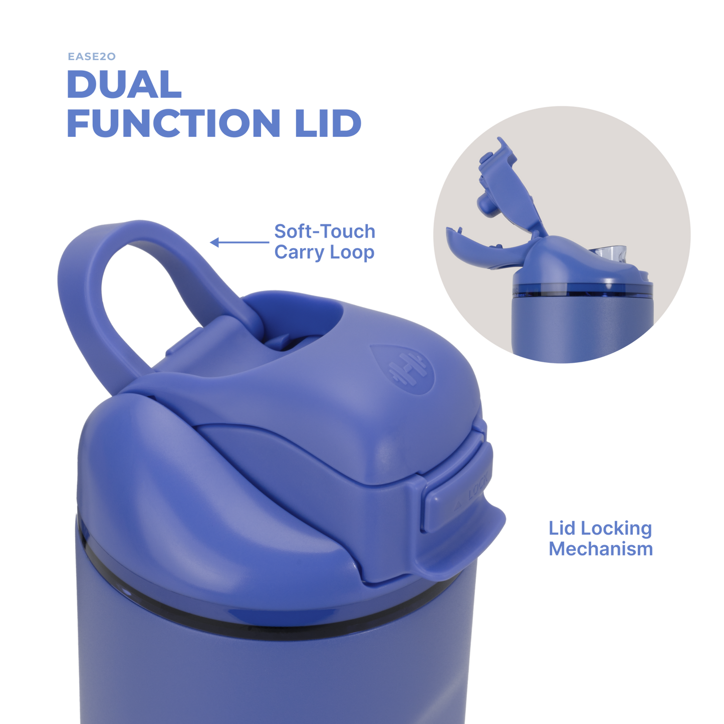 HydroJug Boys Berry Pop Ease2o Water Bottle
