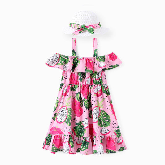 Girls Dragonfruit Dress