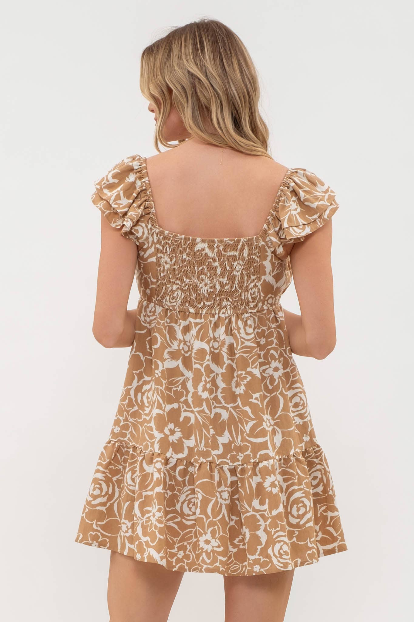 Kenai Floral Tiered Dress