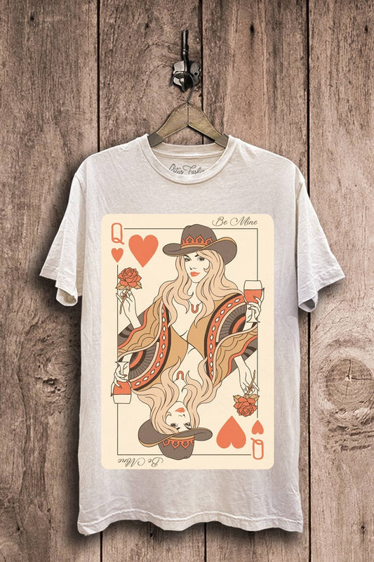 Queen of Hearts Cowgirl Tee