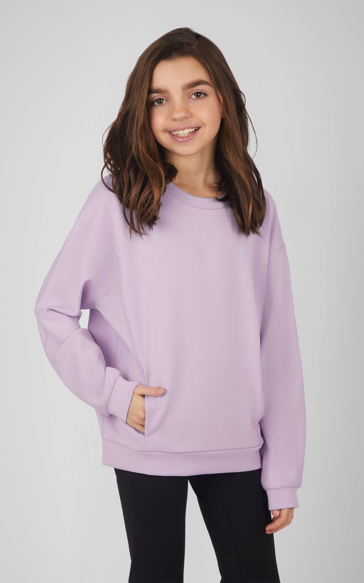 Girls Zuri Scuba Sweatshirt