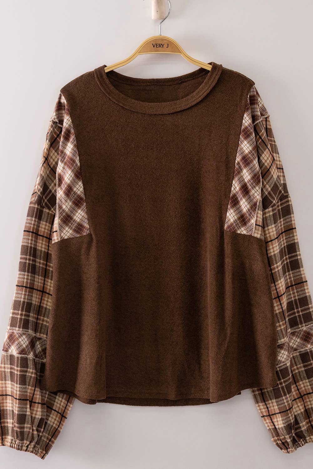 Serenity Mixed Plaid Top