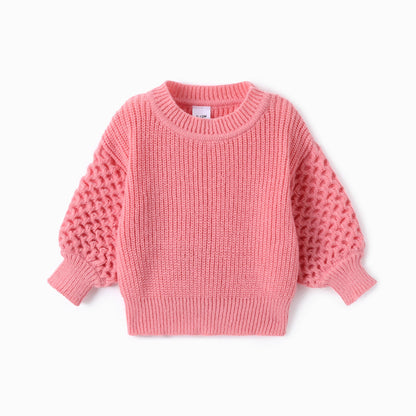 Baby & Toddler Girls Textured Sweater