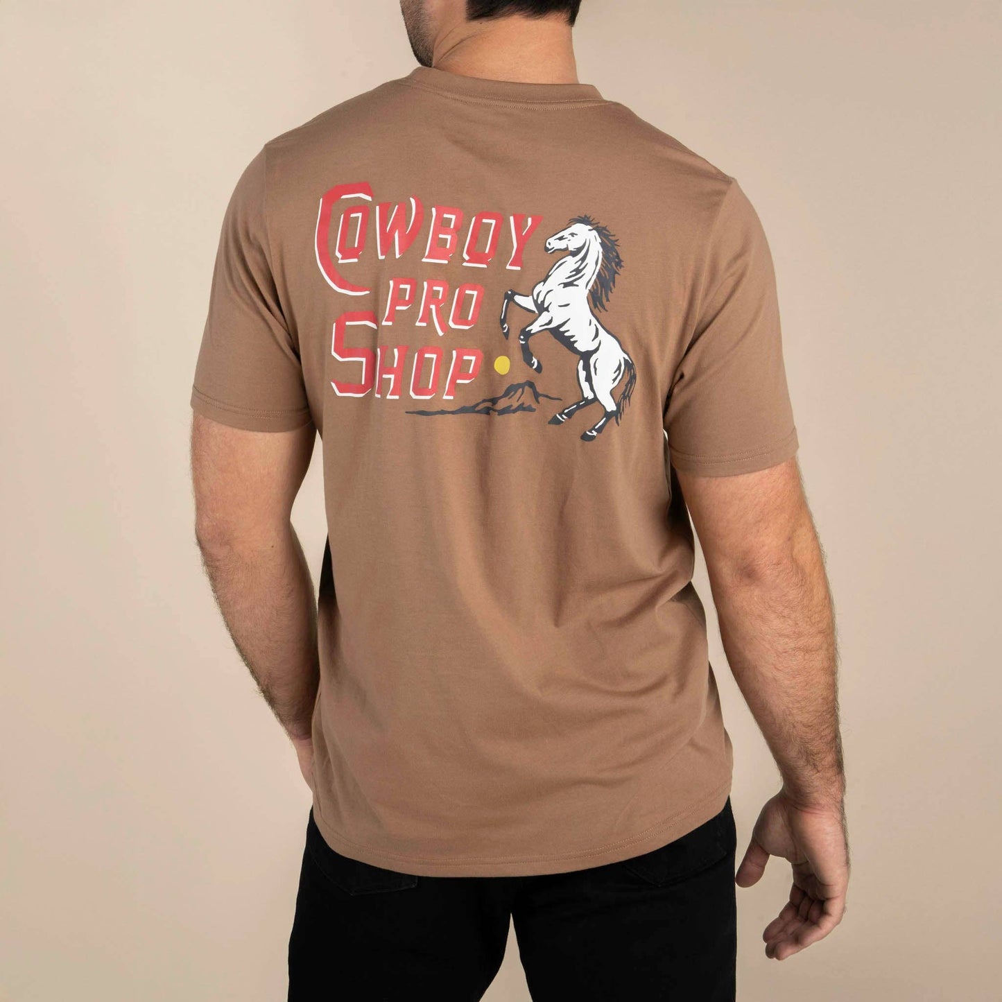 Mens Sendero Cowboy Pro Shop Tee