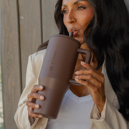 HydroJug Chestnut Brown Water Bottle