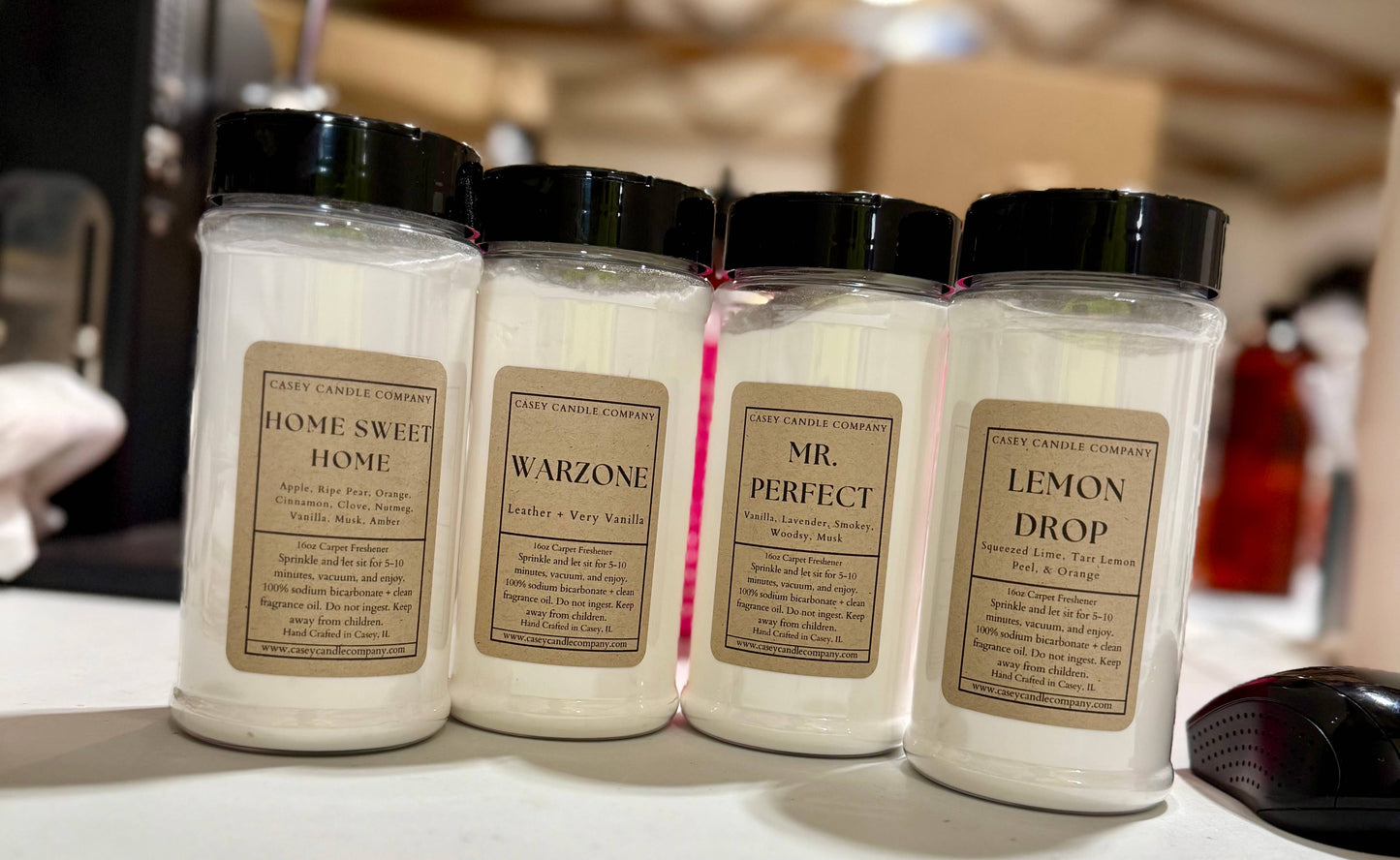 Casey Candle Co. Carpet Freshener Powder