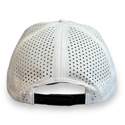 Mens Honey Hole Heritage White Performance Rope Hat