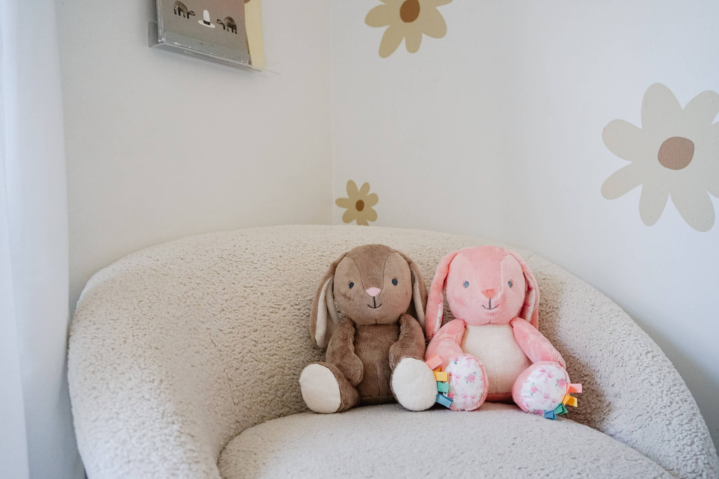 Itzy Ritzy Sweetie Snuggles™ Plush: Taupe Bunny
