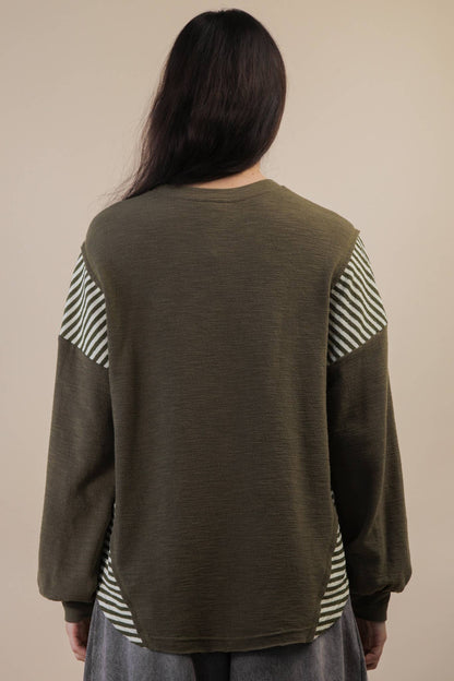 Wild West Cowgirls Olive Top