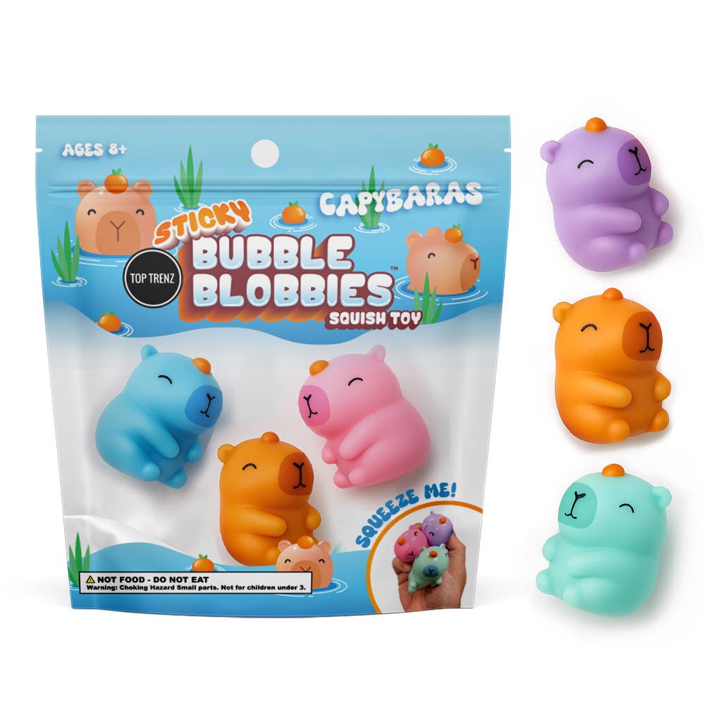Sticky Bubble Blobbies Capybara