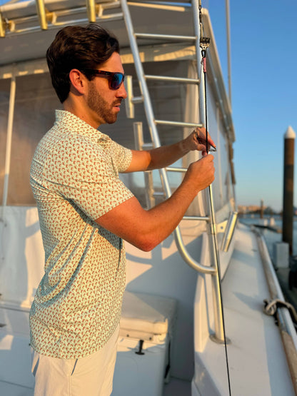 Mens Salt Water Soul Boil Polo