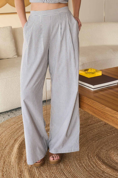 Rosemary Striped Pant Set