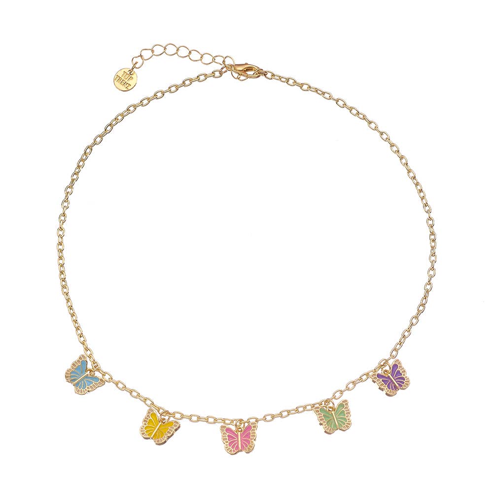 Girls Icon Charm Necklace