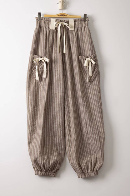 Alba Striped Bubble Pants