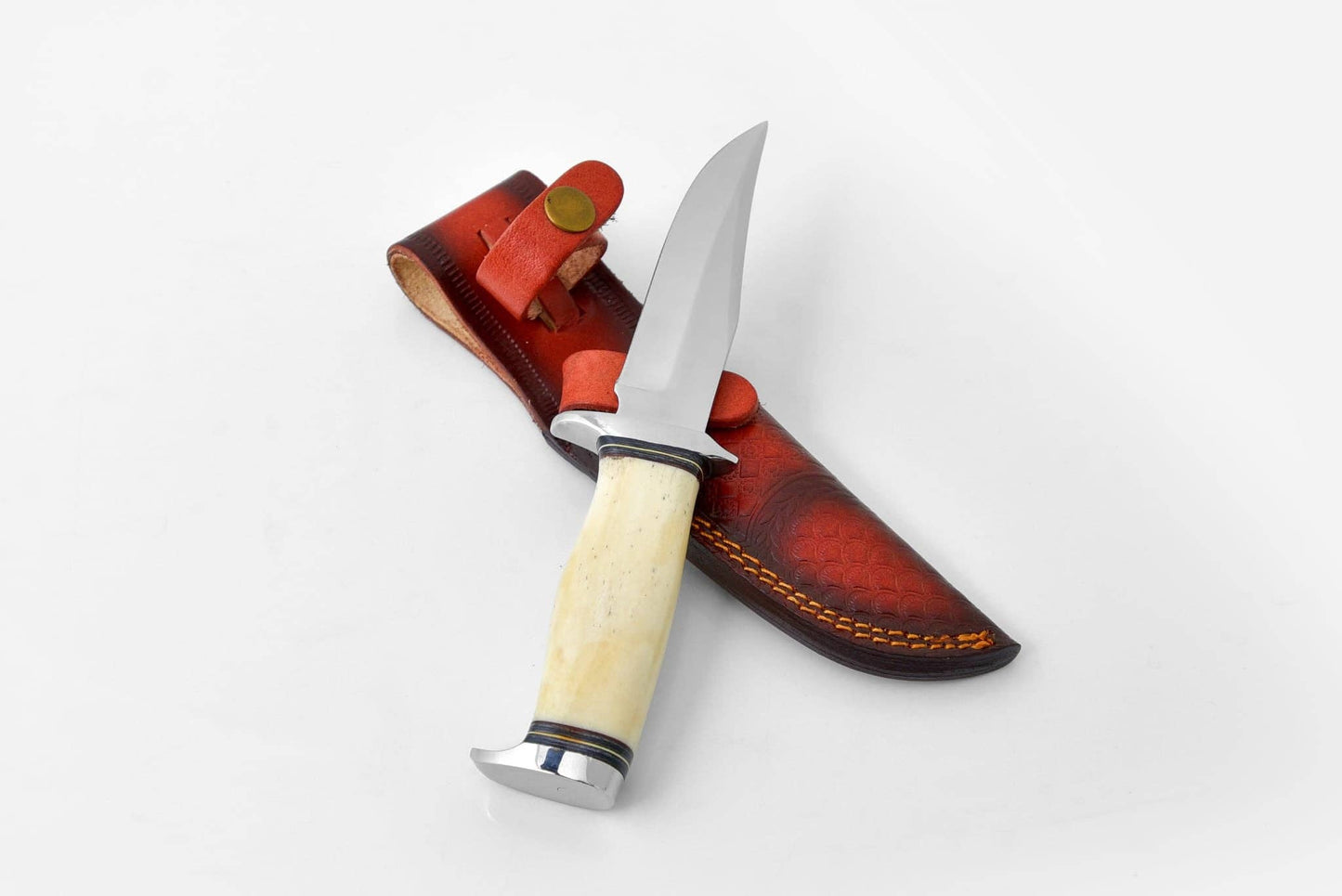 Titan Expedition Hunting Blade with Leather Bolster