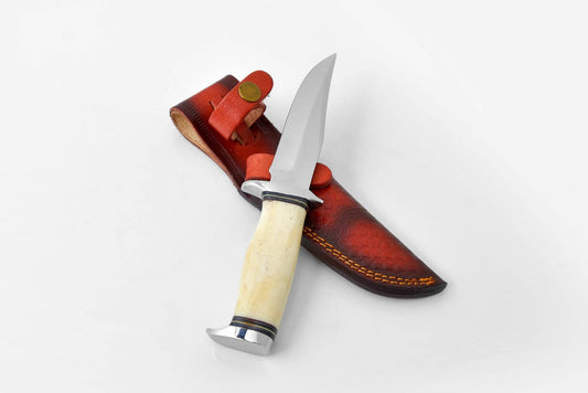 Titan Expedition Hunting Blade with Leather Bolster