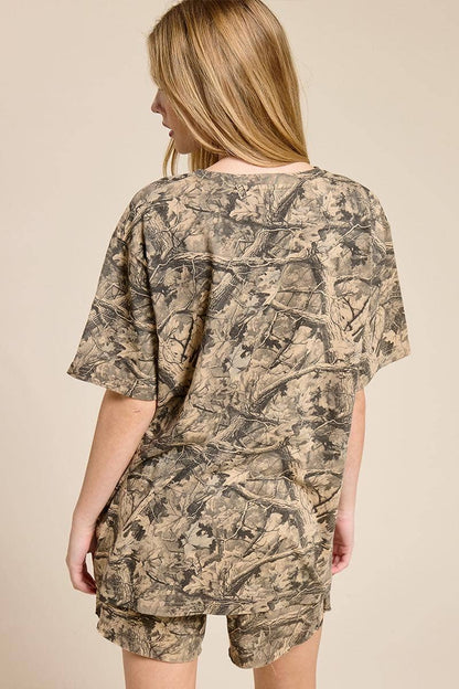 Flying Mallard Camo Tee