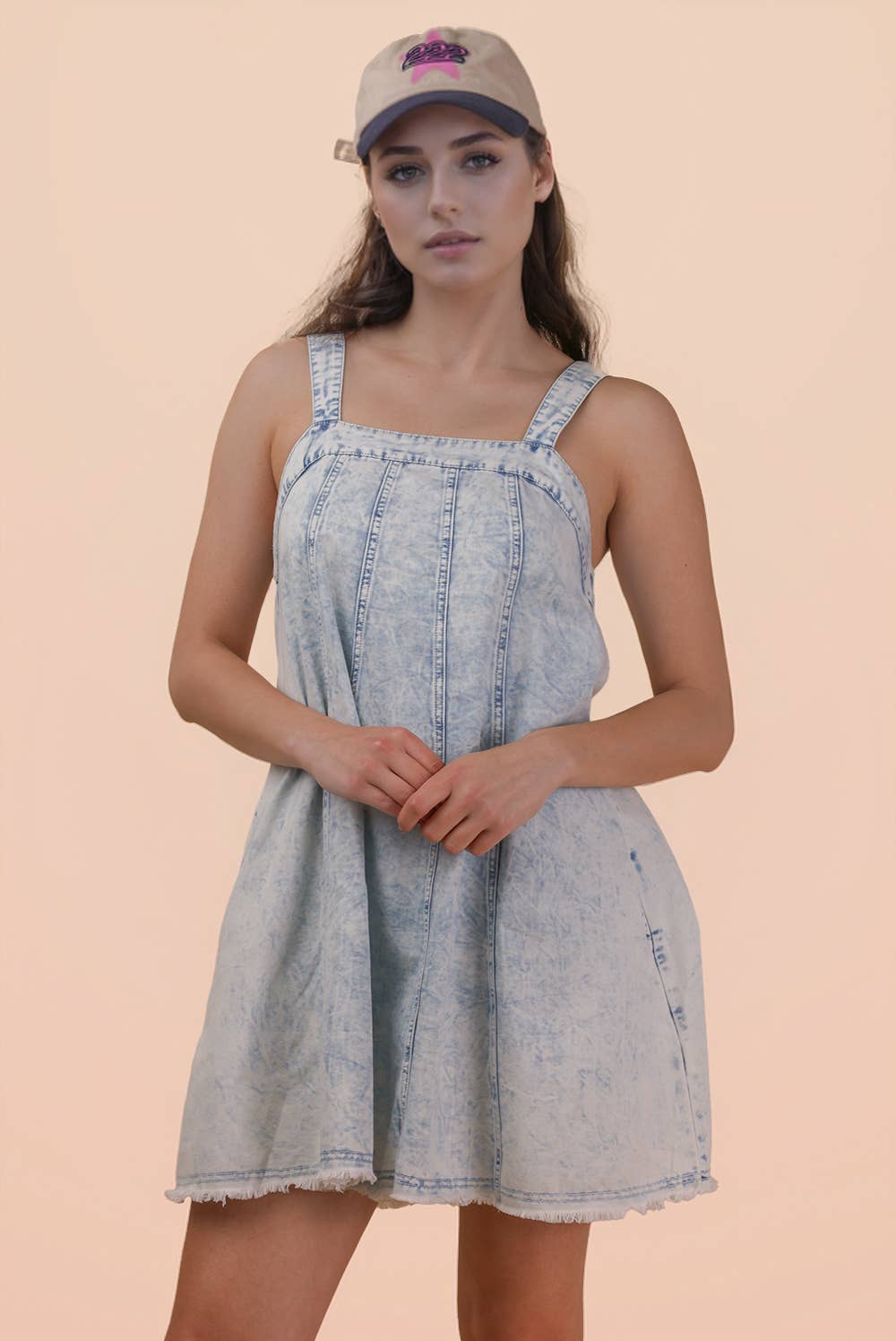 Athena Denim Mini LW Dress