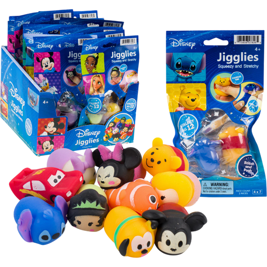 Character Jigglies Squeezy and Stretchy Toys