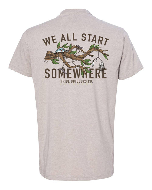 Mens Tribe We All Start Somewhere Tee